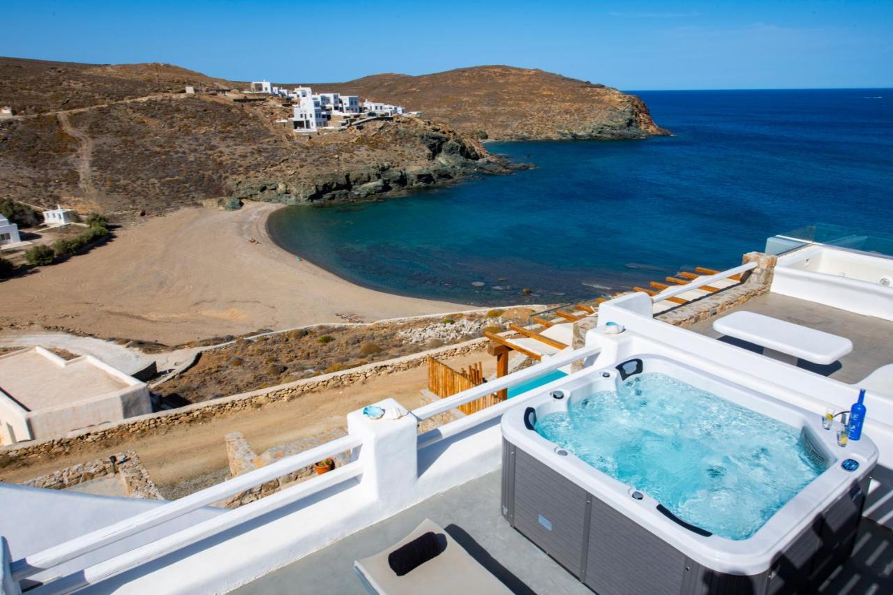 Villa Merhia Seaview Oasis With Pool & Hot Tub Exterior foto