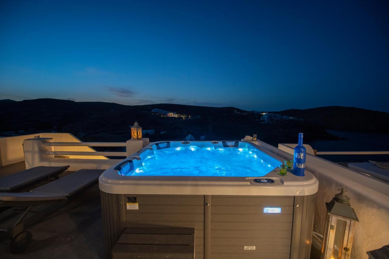Villa Merhia Seaview Oasis With Pool & Hot Tub Exterior foto