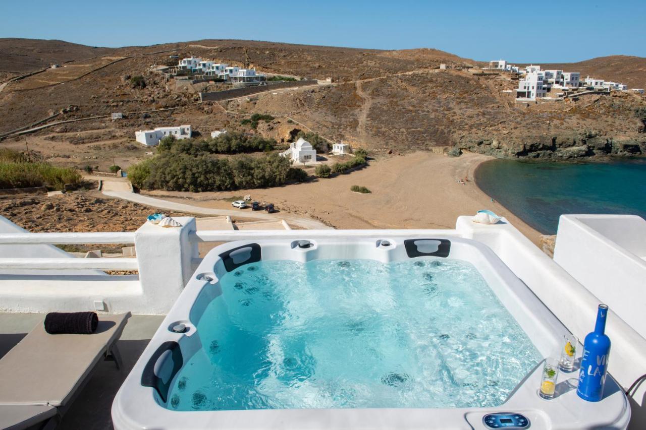 Villa Merhia Seaview Oasis With Pool & Hot Tub Exterior foto